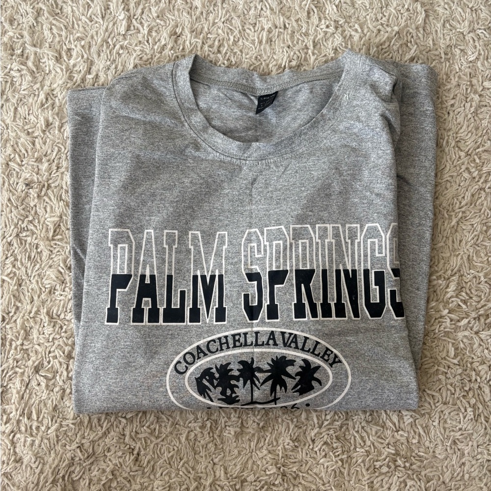 SHEIN  Gray Casual Top